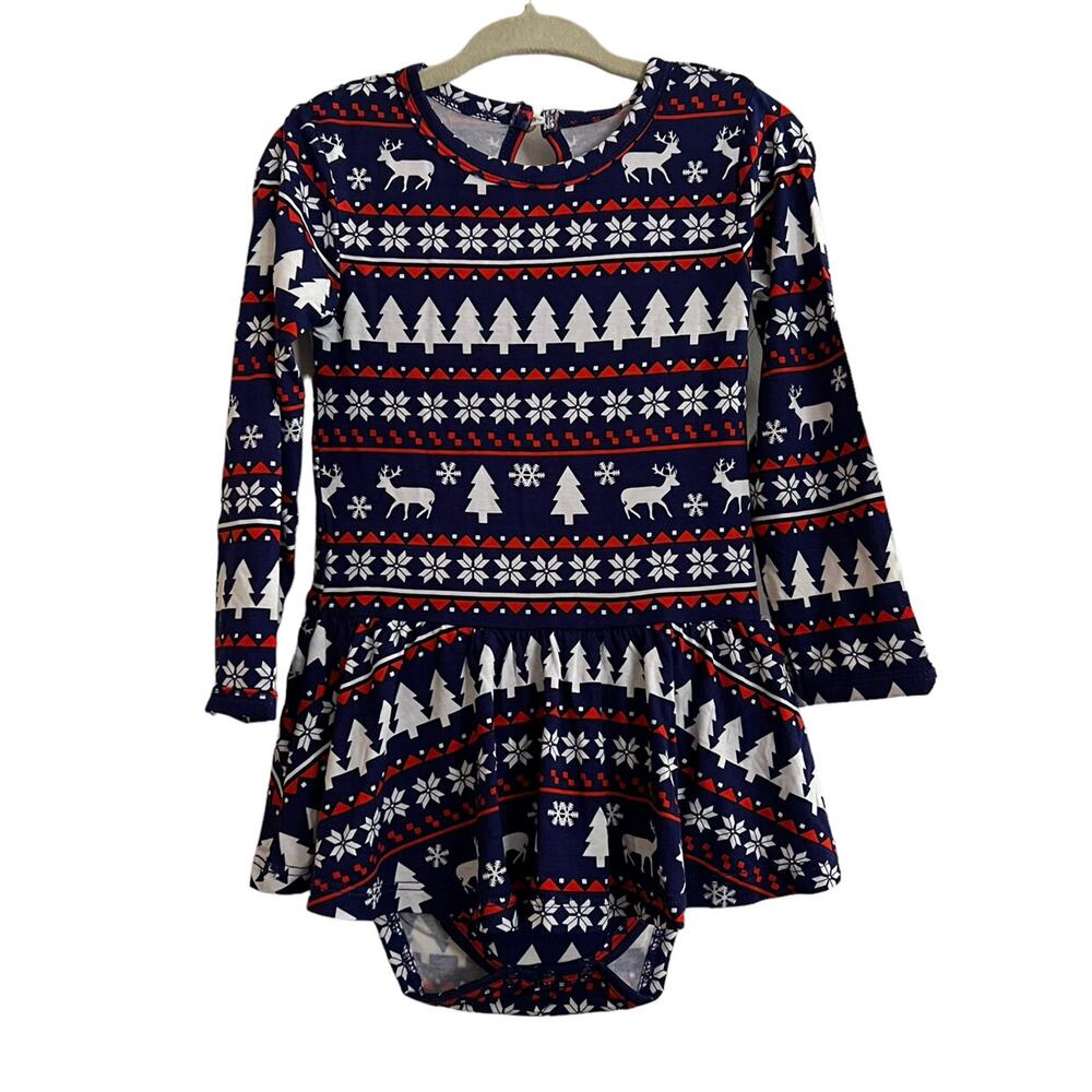 NEW Little Bum Bums Deer Ruffle Dress